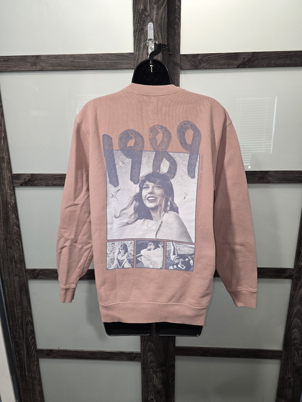 1989 (Taylor's Version) Pink Crewneck - Taylor Swift Sz M